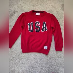 Red USA Sweater
